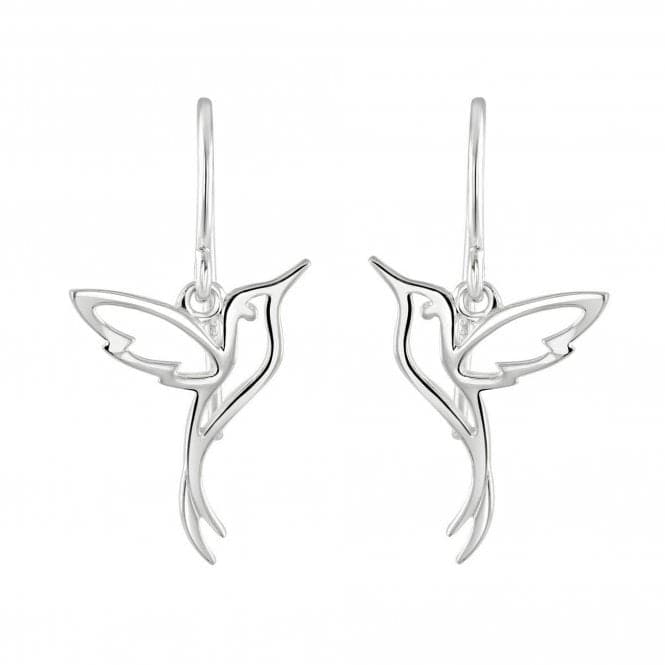 Dew Sterling Silver Humming Bird Drop Earrings 60345HP028Dew60345HP028