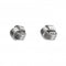 Dew Sterling Silver Knot Stud Earrings 4416HP016Dew4416HP016
