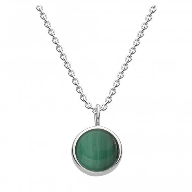 Dew Sterling Silver Malachite 18 Necklace 9738ML021Dew9738ML021