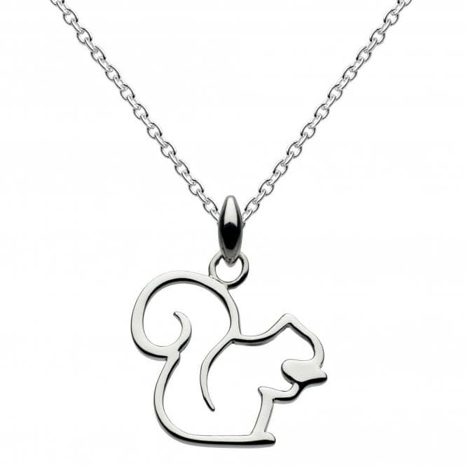 Dew Sterling Silver Oh Nuts Squirrel Pendant 9042HP014Dew9042HP014