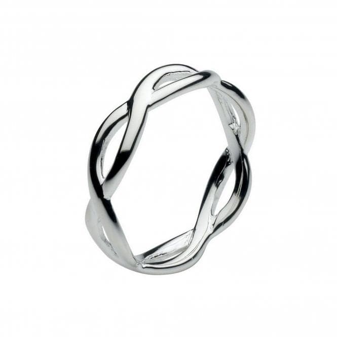 Dew Sterling Silver Open Twist Ring 2859HPDew2859HPL