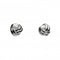 Dew Sterling Silver Rounded Knot Stud Earrings 48236HP014Dew48236HP014