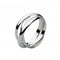 Dew Sterling Silver Russian Wedding Band Plain 3mm Ring 2006HP024Dew2006HPJ