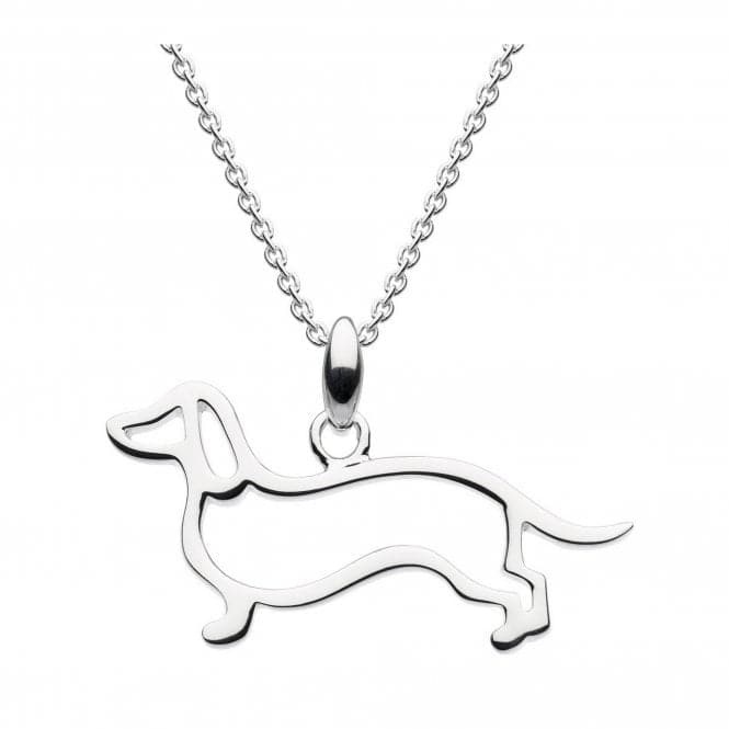 Dew Sterling Silver Sausage Dog Pendant 9662HP021Dew9662HP021