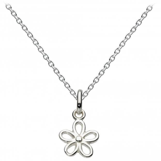 Dew Sterling Silver Simple Flower Pendant 98346HPDew98346HP011