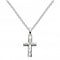 Dew Sterling Silver Small Engraved Cross Pendant 90A5HPDew90A5HP