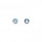 Dew Sterling Silver Small Round Blue Topaz Stud Earrings 3006BTDew3006BT