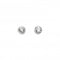 Dew Sterling Silver Small Round Cubic Zirconia Stud Earrings 3006CZDew3006CZ