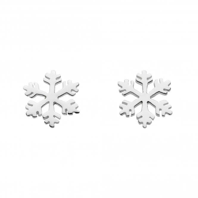Dew Sterling Silver Snowflake Stud Earrings 4539HP020Dew4539HP020