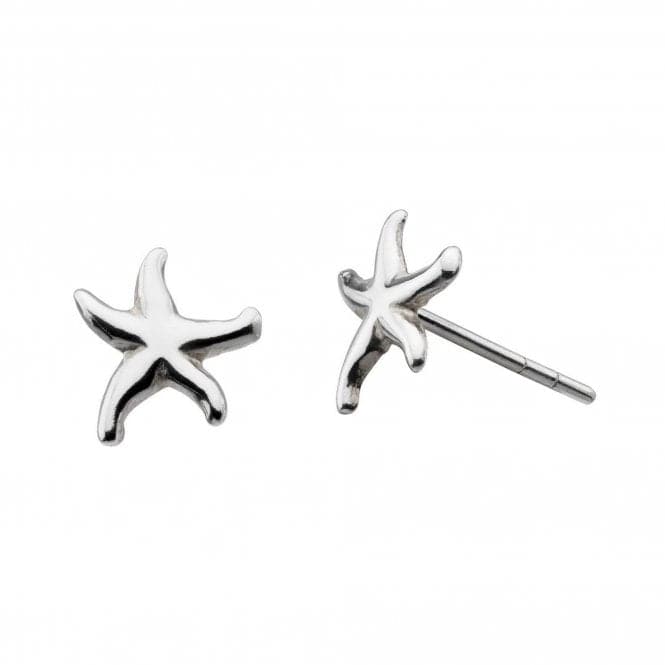 Dew Sterling Silver Star Fish Stud Earrings 48408HP018Dew48408HP018