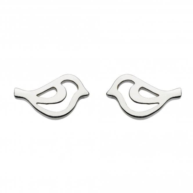 Dew Sterling Silver Watch the Birdie Bird Stud Earrings 4048HP014Dew4048HP014