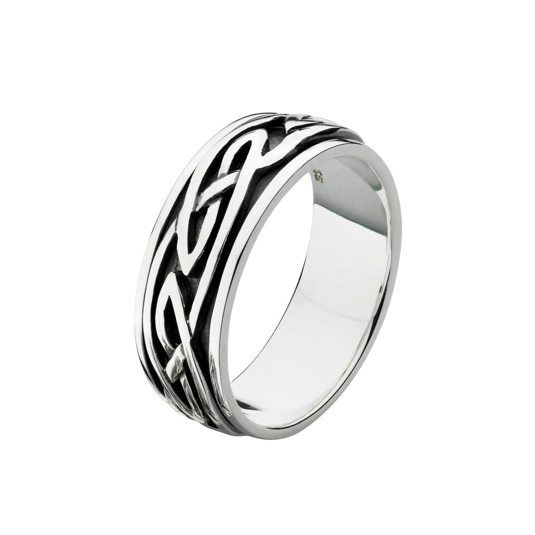 Dew/Heritage Oxidised 7mm Celtic Spinning Ring 2256HPDew2256HPR