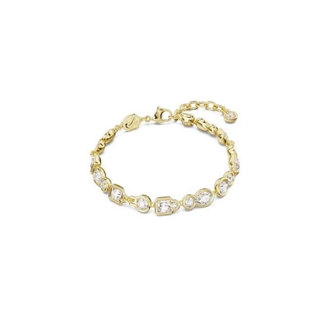 Dextera Mixed Cuts White Gold - tone Plated Bracelet 5667044Swarovski5667044