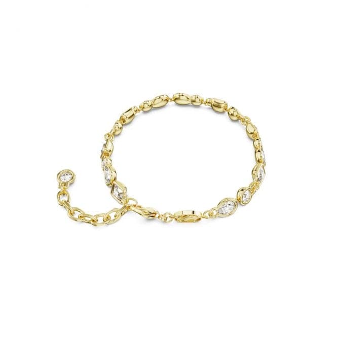 Dextera Mixed Cuts White Gold - tone Plated Bracelet 5667044Swarovski5667044