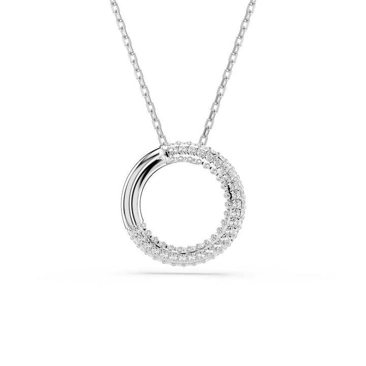 Dextera Rhodium Plated White Pavé Pendant 5692737Swarovski5692737