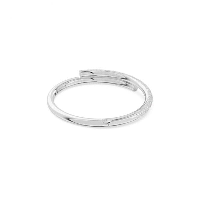 Dextera White Rhodium Plated BangleSwarovski5674981 L