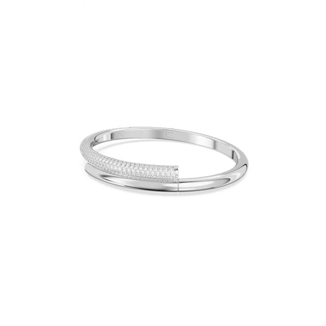 Dextera White Rhodium Plated BangleSwarovski5674981 L