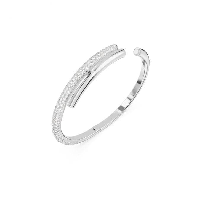 Dextera White Rhodium Plated BangleSwarovski5674981 L