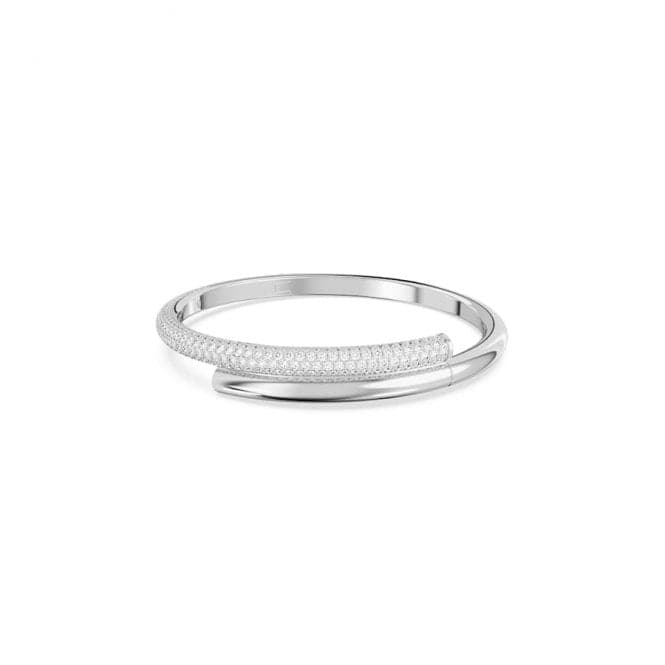 Dextera White Rhodium Plated BangleSwarovski5674981 L