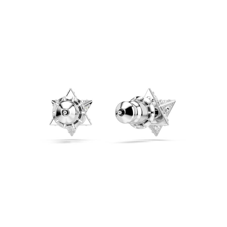 Dextera White Rhodium Plated Stud Earrings 5700322Swarovski5700322