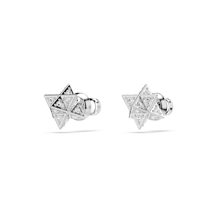 Dextera White Rhodium Plated Stud Earrings 5700322Swarovski5700322