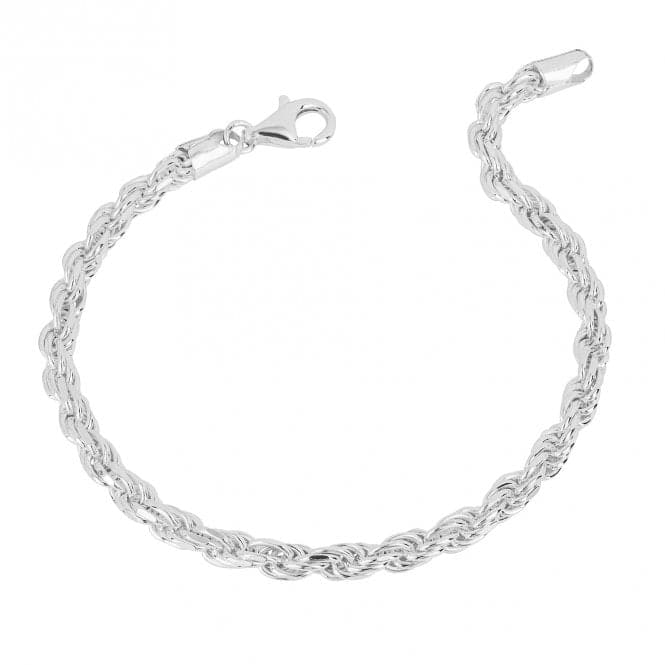 Diamoind Cut Rope Chain 22cm Bracelet B5396BeginningsB5396