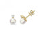 Diamond Akoya Pearl Earrings EDQ219Gemstones JewelleryEDQ219