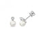 Diamond Akoya Pearl Earrings EDQ224WGemstones JewelleryEDQ224W