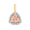 Diamond And Morganite Pendant PD245MGemstones JewelleryPD245M