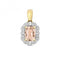 Diamond And Morganite Pendant PD250MGemstones JewelleryPD250M