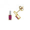 Diamond And Ruby Earrings ED254RGemstones JewelleryED254R