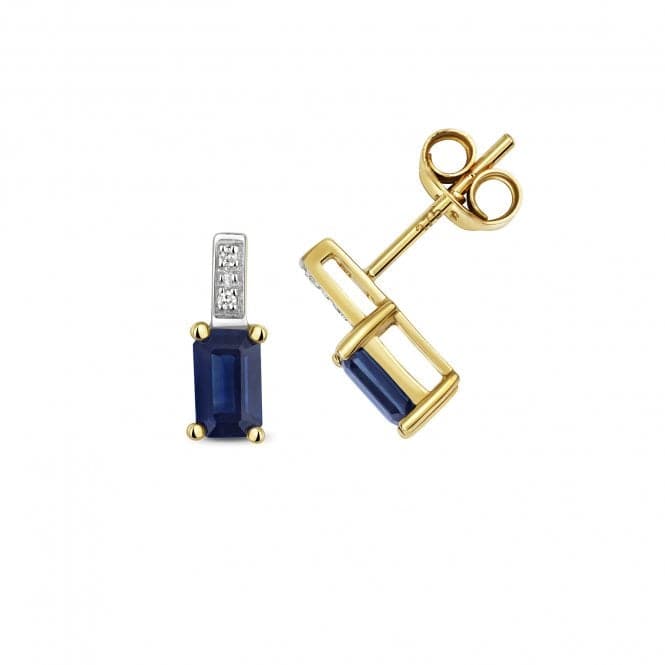 Diamond And Sapphire Earrings ED254SGemstones JewelleryED254S