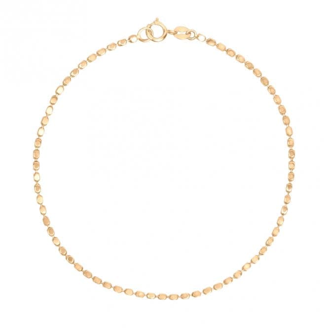 Diamond Cut Chain 9ct Yellow Gold Bracelet GB523Elements GoldGB523