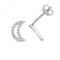 Diamond Earring Stud Moon Earrings ED366WGemstones JewelleryED366W