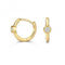 Diamond Huggies Earrings ED382Gemstones JewelleryED382