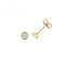 Diamond Illusion Rubover Stud Earrings ED375Gemstones JewelleryED375