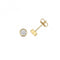 Diamond Illusion Rubover Stud Earrings ED376Gemstones JewelleryED376