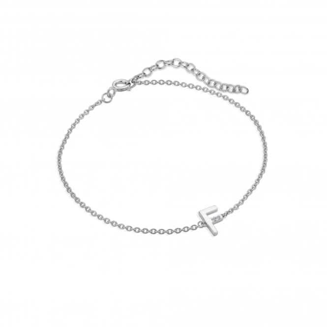 Diamond Letter F Bracelet DL617
