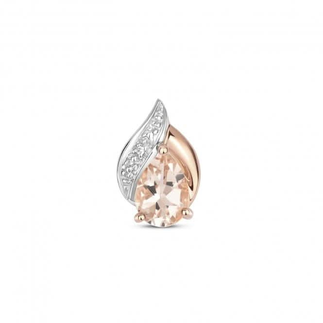 Diamond &amp; Morganite Pendant PD264RMGemstones JewelleryPD264RM