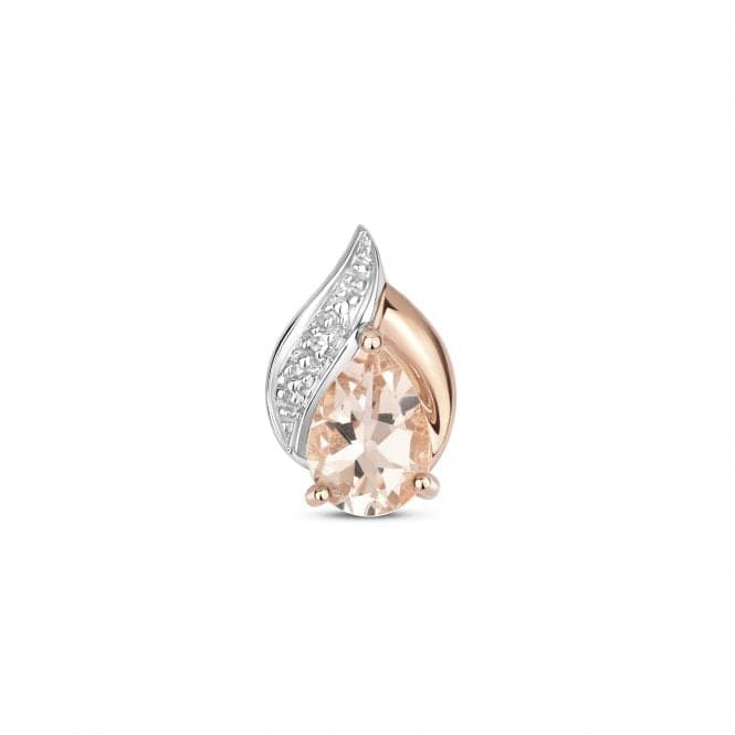 Diamond & Morganite Pendant PD264RMGemstones JewelleryPD264RM