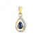 Diamond & Sapphire Pendant PD252SGemstones JewelleryPD252S