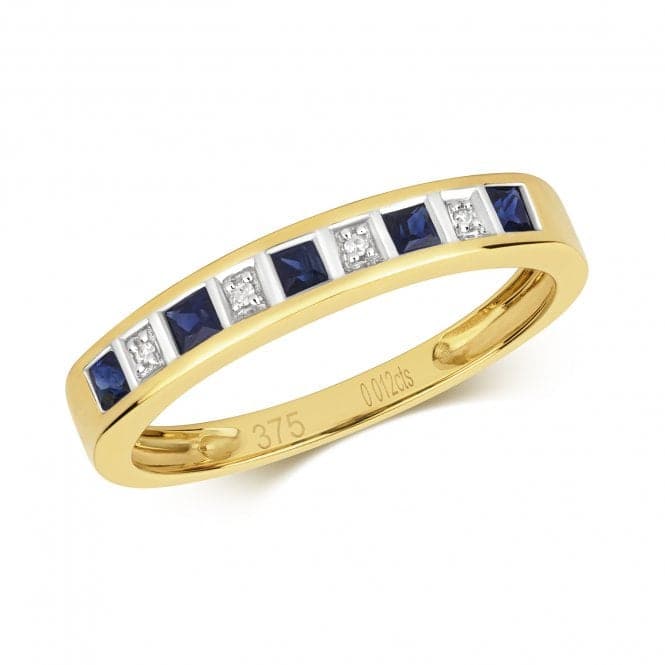 Diamond & Sapphire Ring RD217SGemstones JewelleryRD217S/J