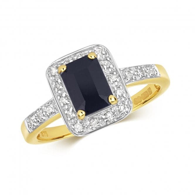 Diamond & Sapphire Ring RD240SGemstones JewelleryRD240S/J