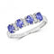 Diamond & Tanzanite White Gold Ring RD224WTGemstones JewelleryRD224WT/J