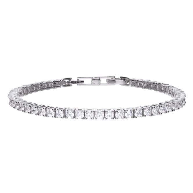 Diamonfire Silver White Cubic Zirconia Tennis Bracelet B5091DiamonfireB5091