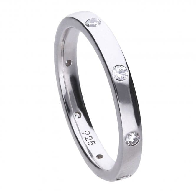 Diamonfire Silver White Zirconia Collectable Ring R3630DiamonfireR3630 16