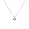 Diamonfire Silver White Zirconia Open Heart Pendant P4637DiamonfireP4637