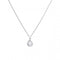 Diamonfire Silver White Zirconia Oval Pendant P4623DiamonfireP4623