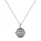 Diamonfire Silver White Zirconia Round Pendant P4613DiamonfireP4613