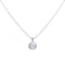 Diamonfire Silver White Zirconia Round Pendant P4618DiamonfireP4618
